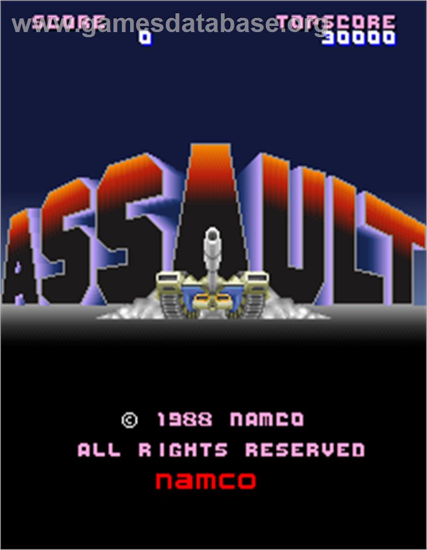 Assault - Arcade - Artwork - Title Screen