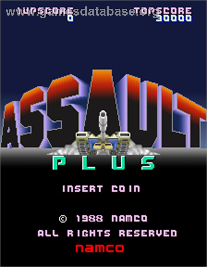 Assault Plus - Arcade - Artwork - Title Screen