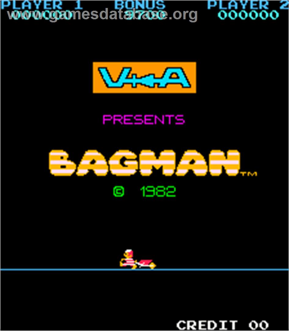 Bagman - Arcade - Artwork - Title Screen