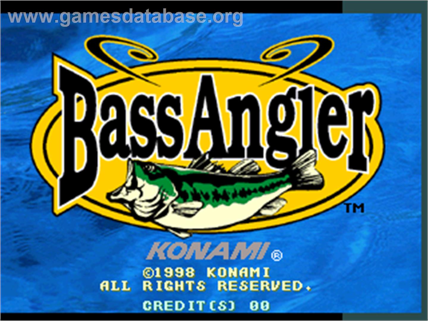 Bass Angler - Arcade - Artwork - Title Screen