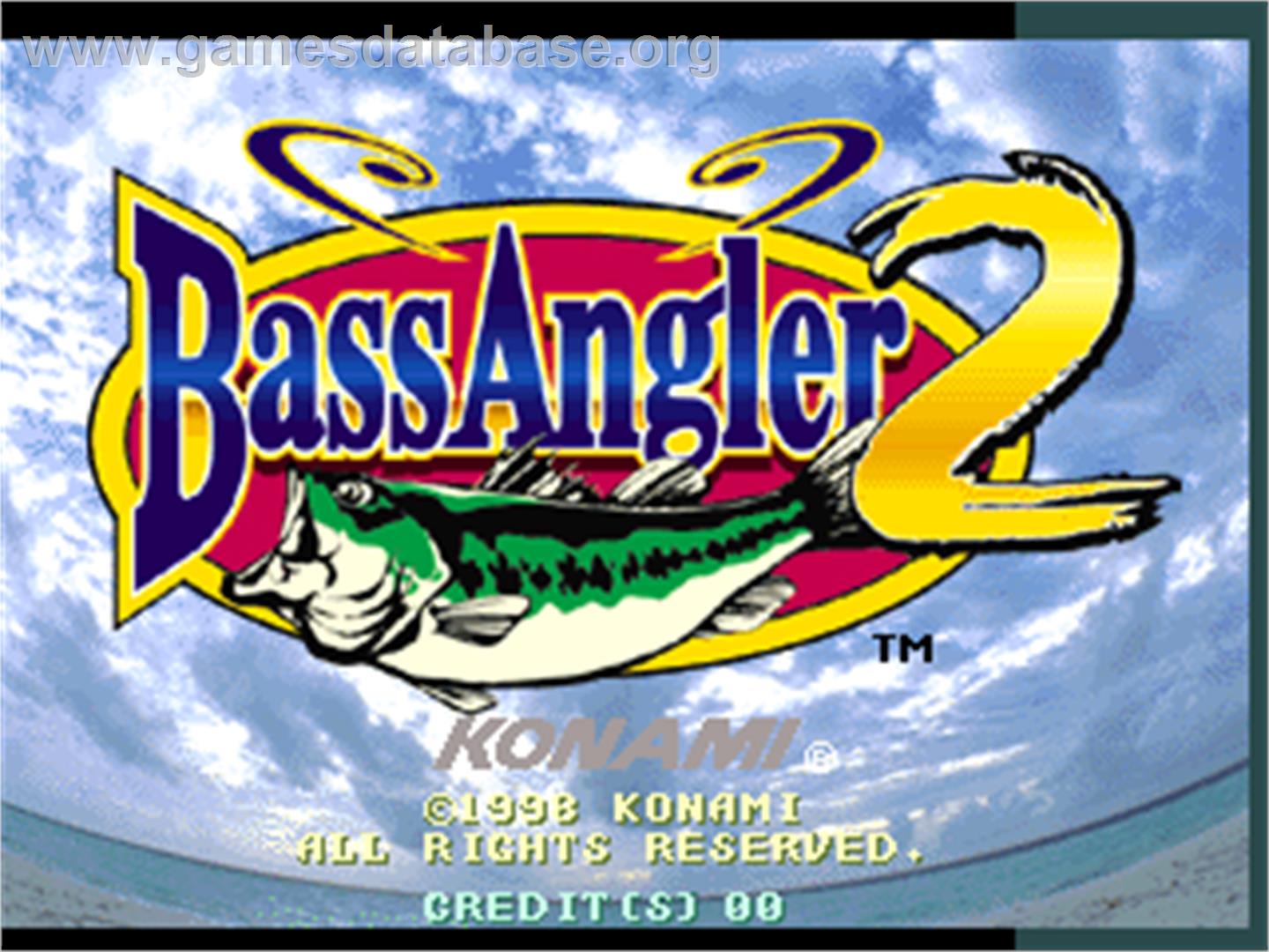 Bass Angler 2 - Arcade - Artwork - Title Screen