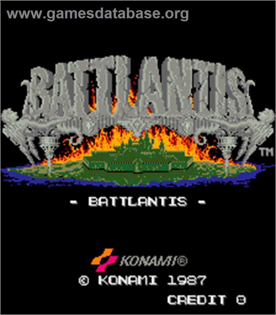 Battlantis - Arcade - Artwork - Title Screen