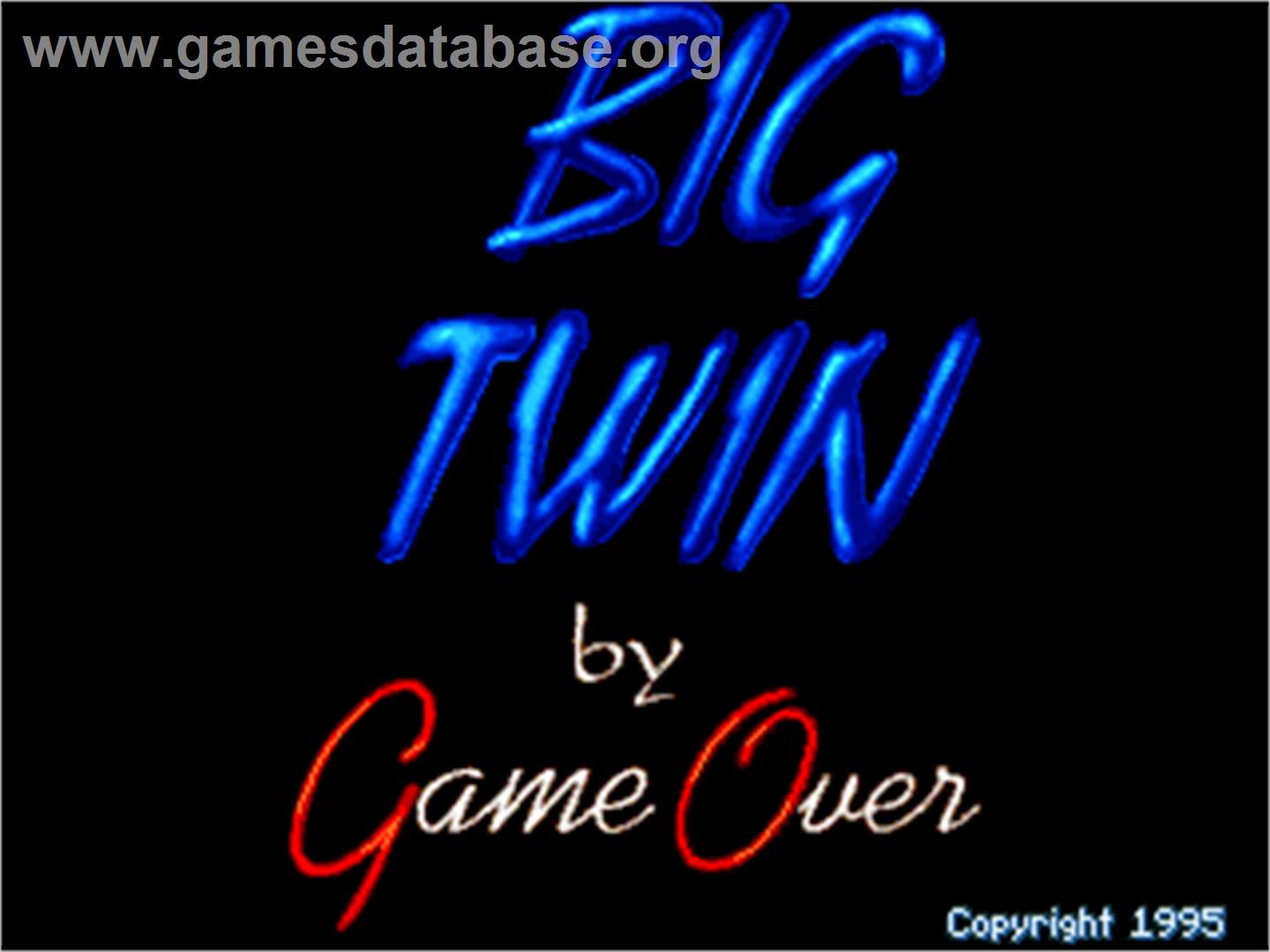 Big Twin - Arcade - Artwork - Title Screen