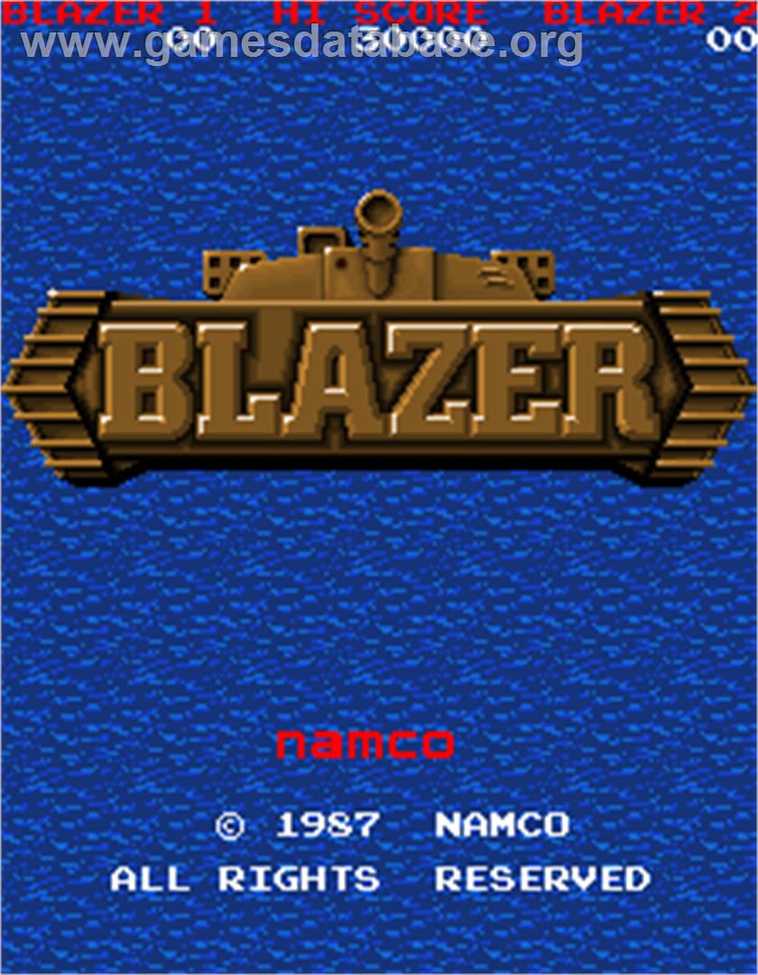 Blazer - Arcade - Artwork - Title Screen