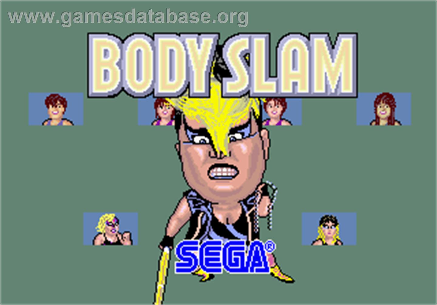 Body Slam - Arcade - Artwork - Title Screen