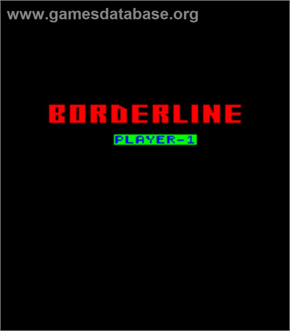 Borderline - Arcade - Artwork - Title Screen