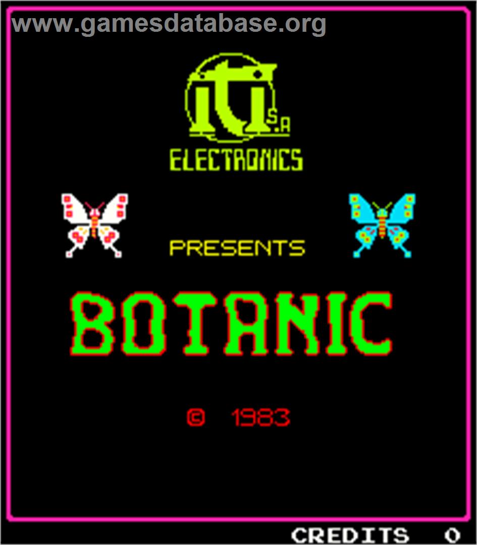 Botanic - Arcade - Artwork - Title Screen
