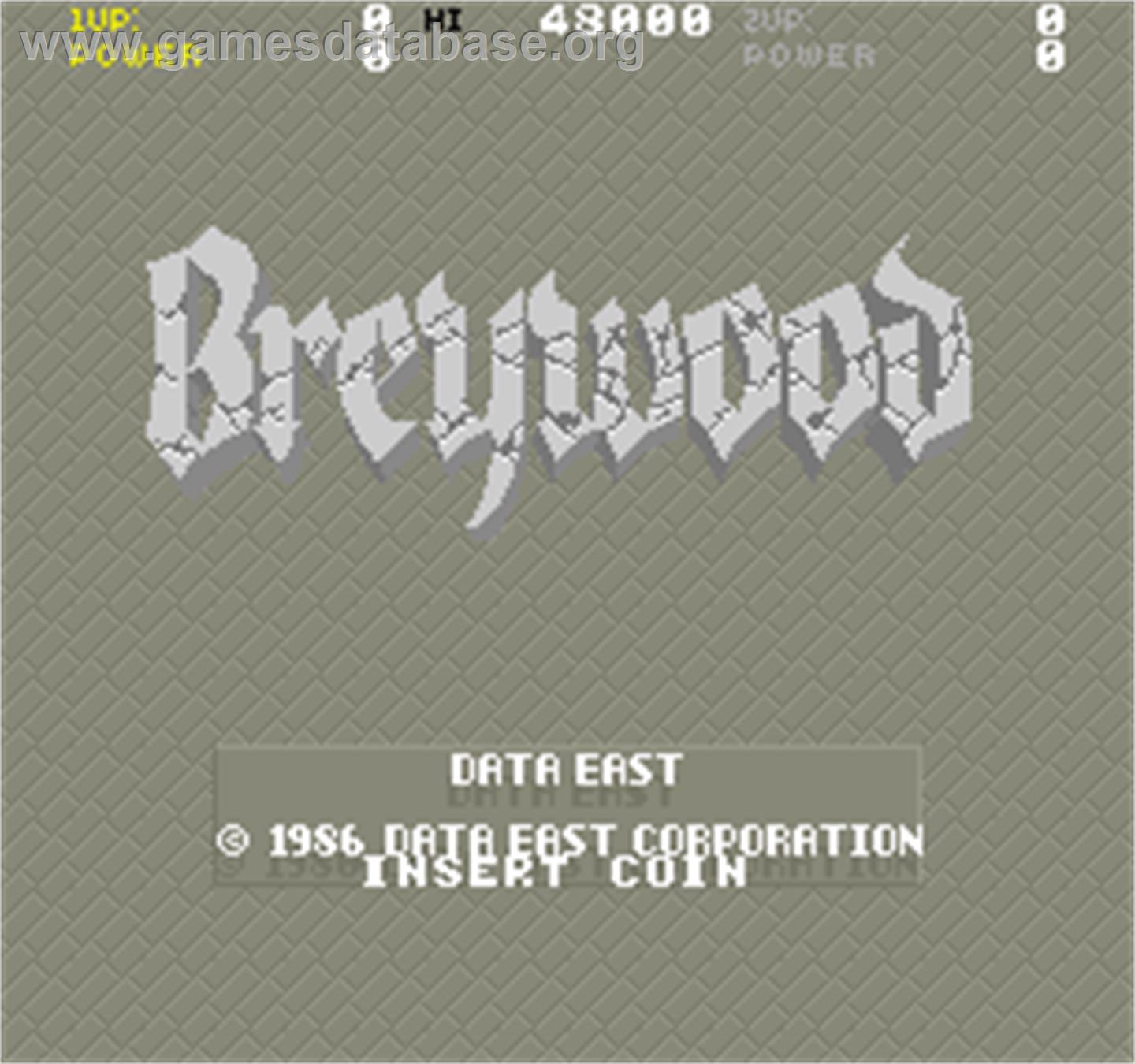 Breywood - Arcade - Artwork - Title Screen