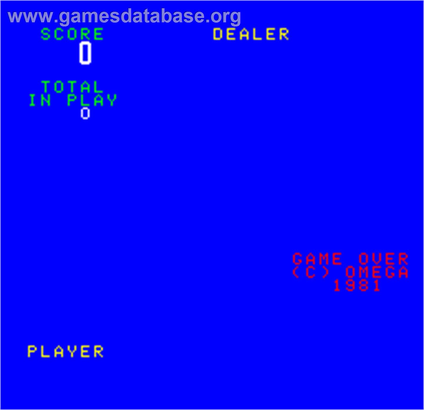 Cal Omega - Game 8.0 - Arcade - Artwork - Title Screen
