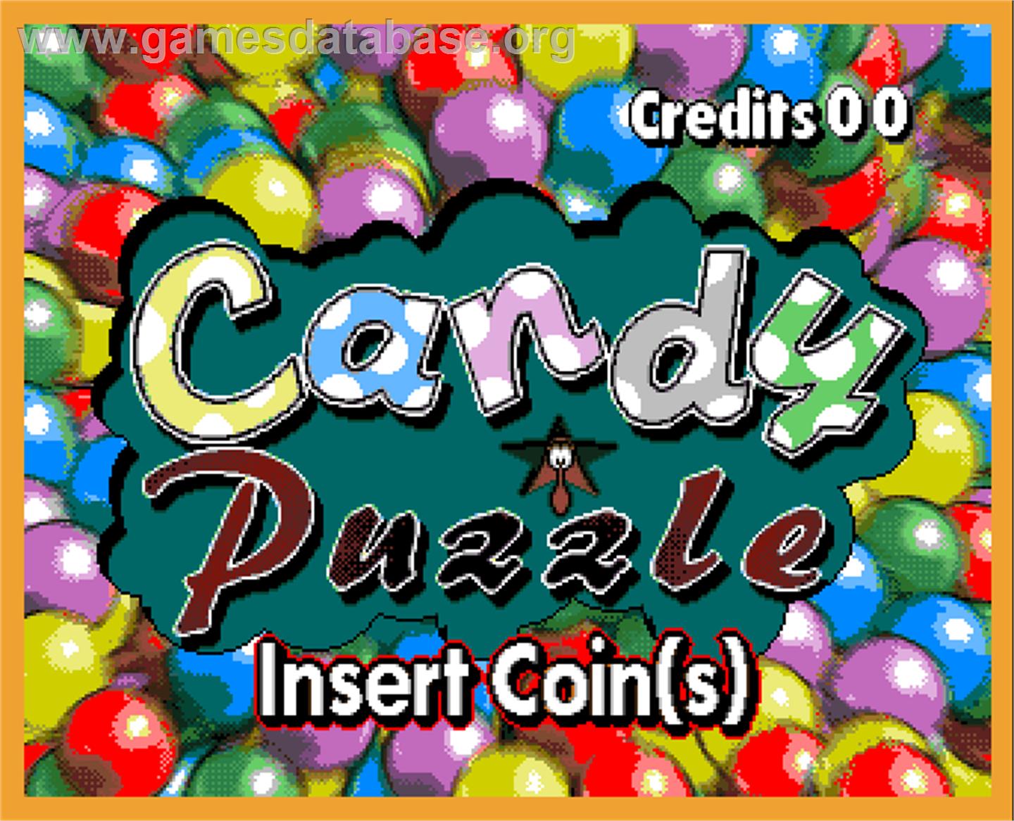 Candy Puzzle - Arcade - Artwork - Title Screen