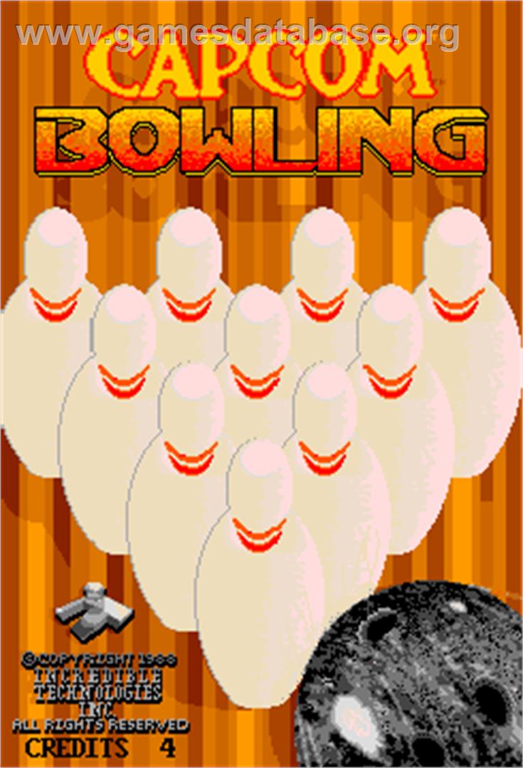Capcom Bowling - Arcade - Artwork - Title Screen