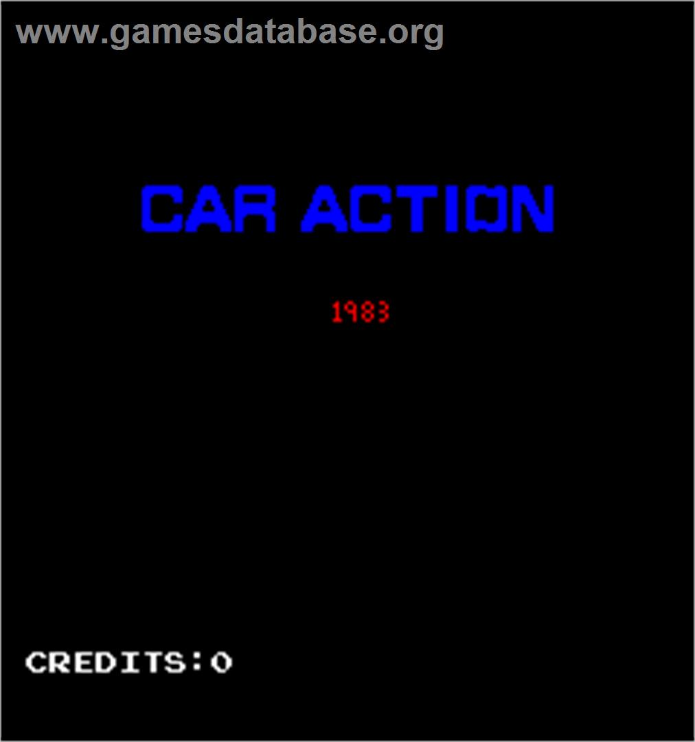 Car Action - Arcade - Artwork - Title Screen