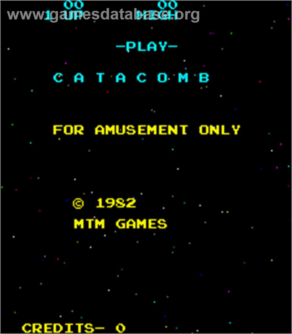 Catacomb - Arcade - Artwork - Title Screen