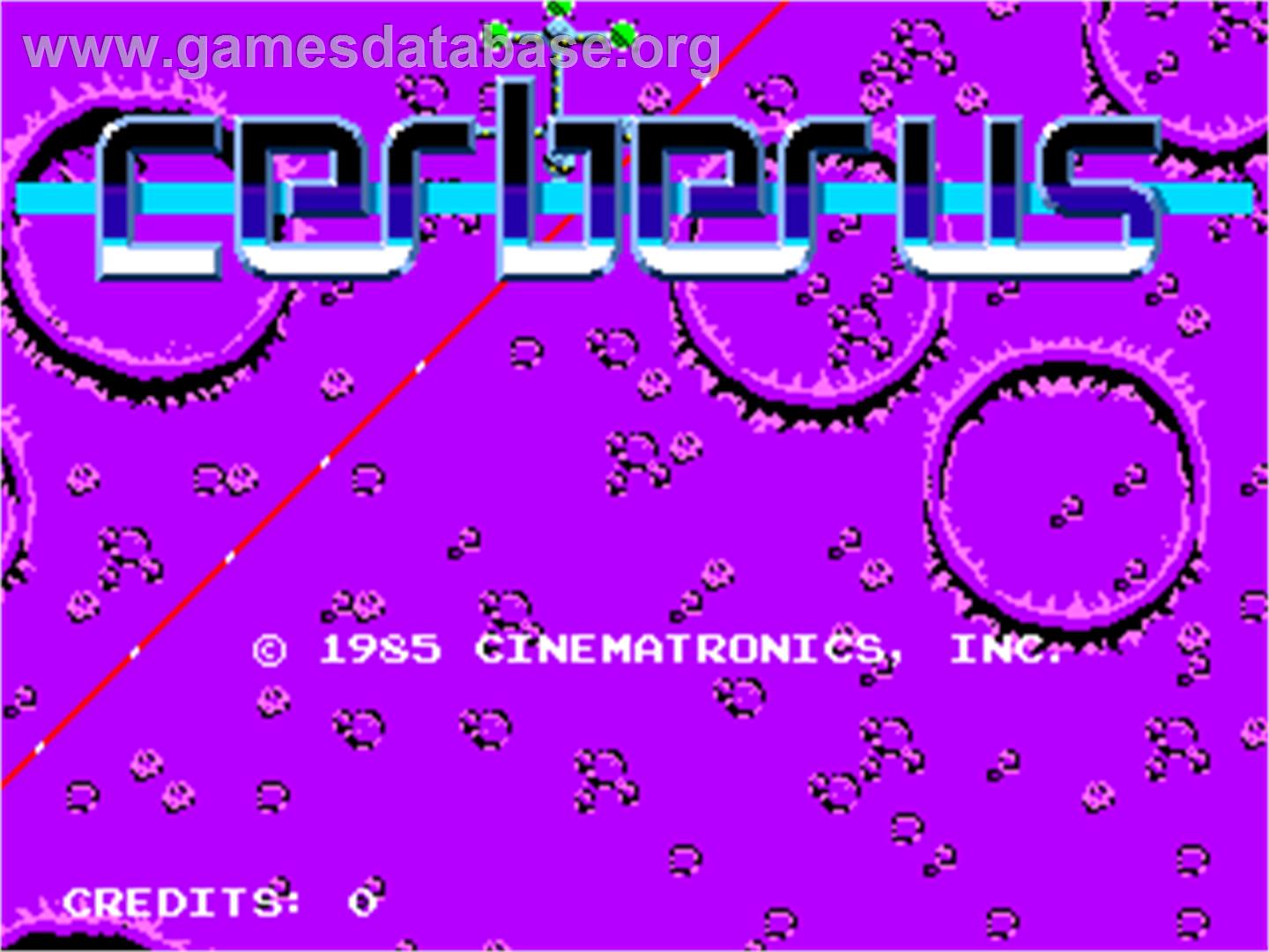 Cerberus - Arcade - Artwork - Title Screen