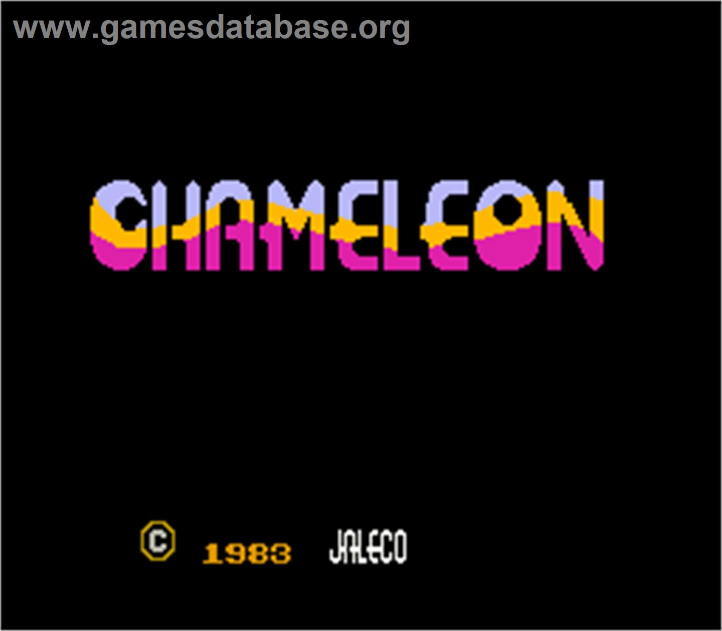 Chameleon - Arcade - Artwork - Title Screen