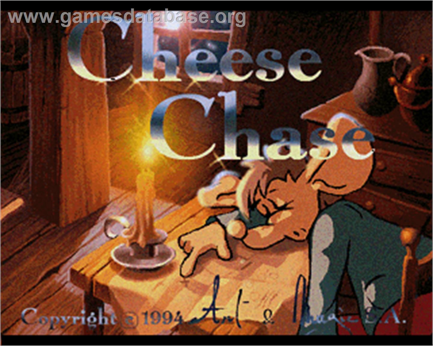 Cheese Chase - Arcade - Artwork - Title Screen