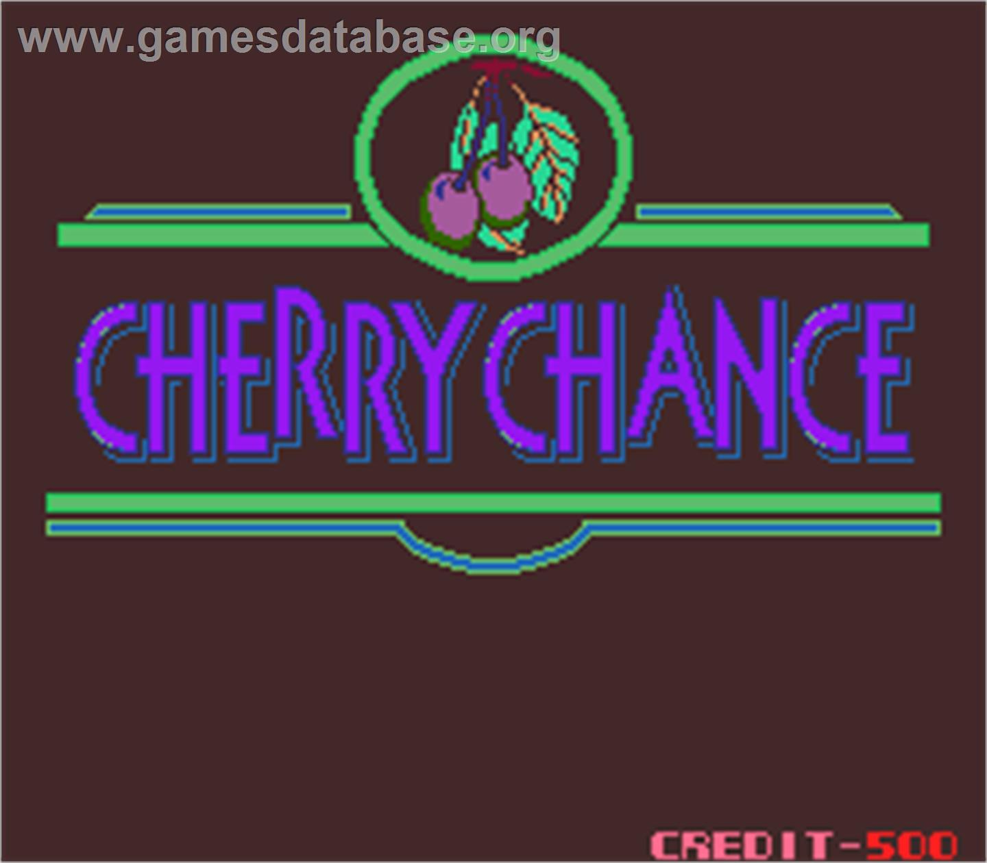 Cherry Chance - Arcade - Artwork - Title Screen