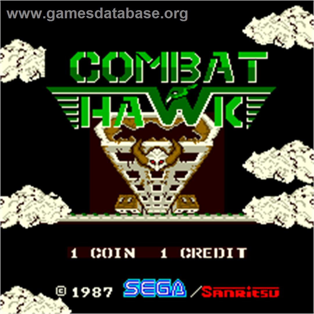 Combat Hawk - Arcade - Artwork - Title Screen