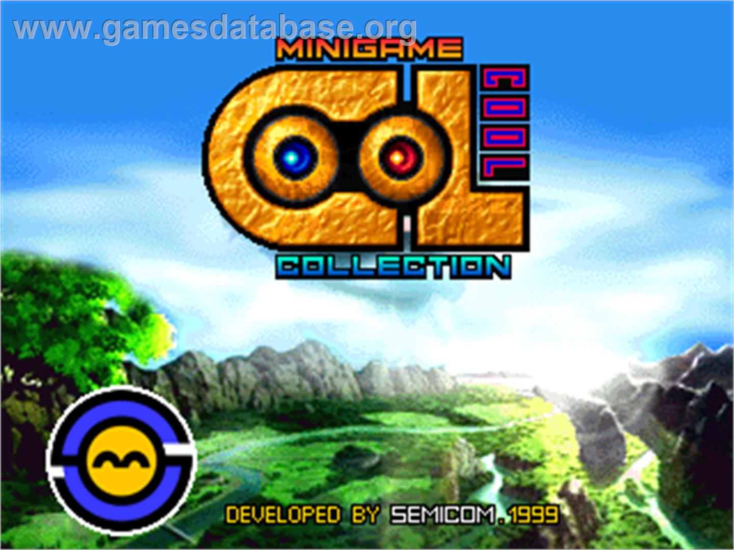 Cool Minigame Collection - Arcade - Artwork - Title Screen