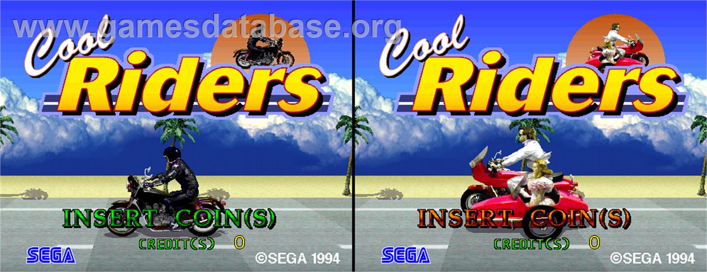 Cool Riders - Arcade - Artwork - Title Screen