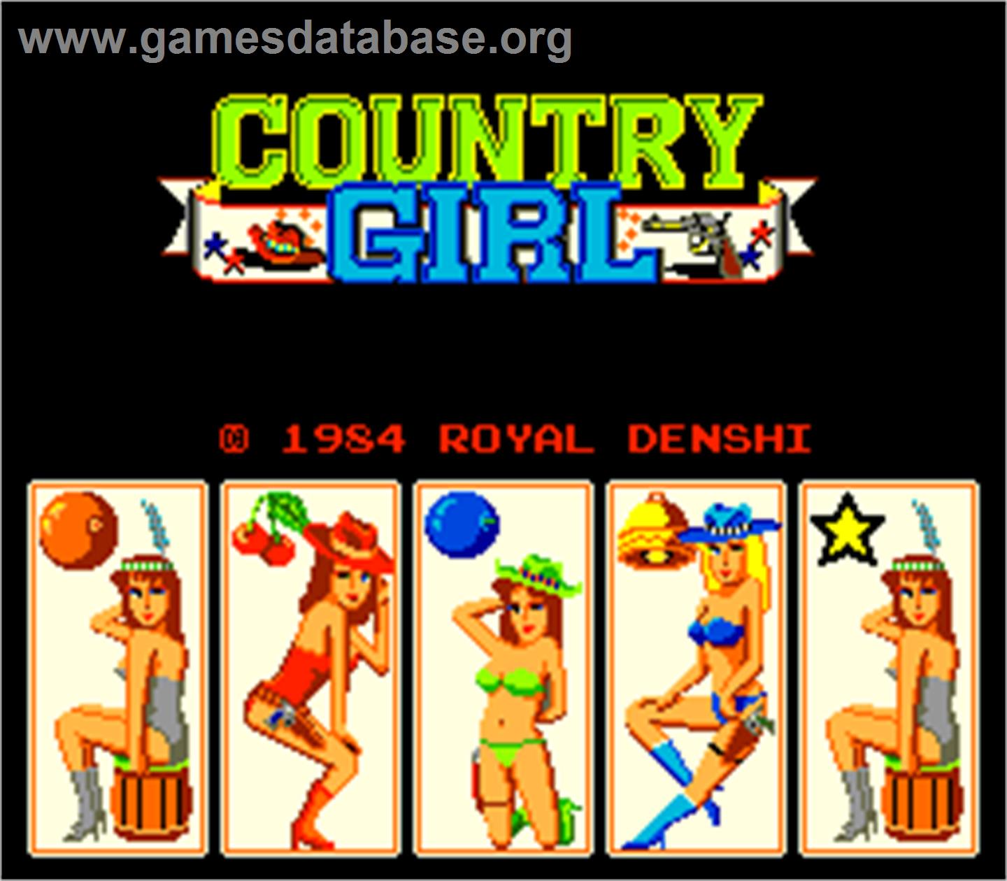 Country Girl - Arcade - Artwork - Title Screen