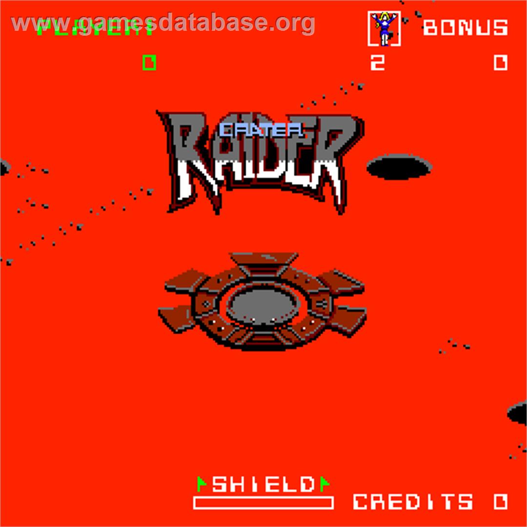 Crater Raider - Arcade - Artwork - Title Screen