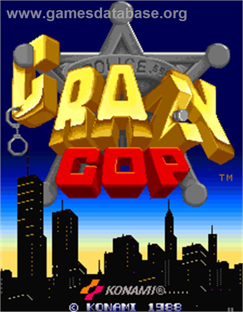 Crazy Cop - Arcade - Artwork - Title Screen