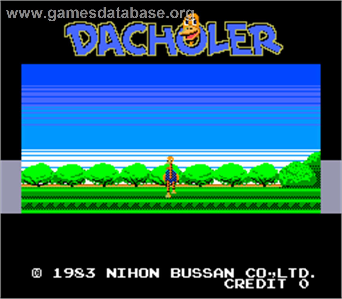 Dacholer - Arcade - Artwork - Title Screen