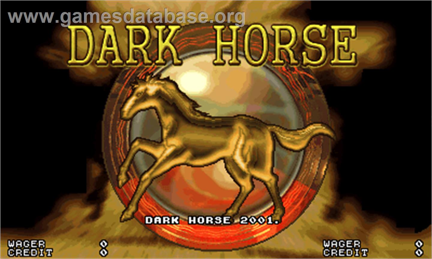 Dark Horse - Arcade - Artwork - Title Screen