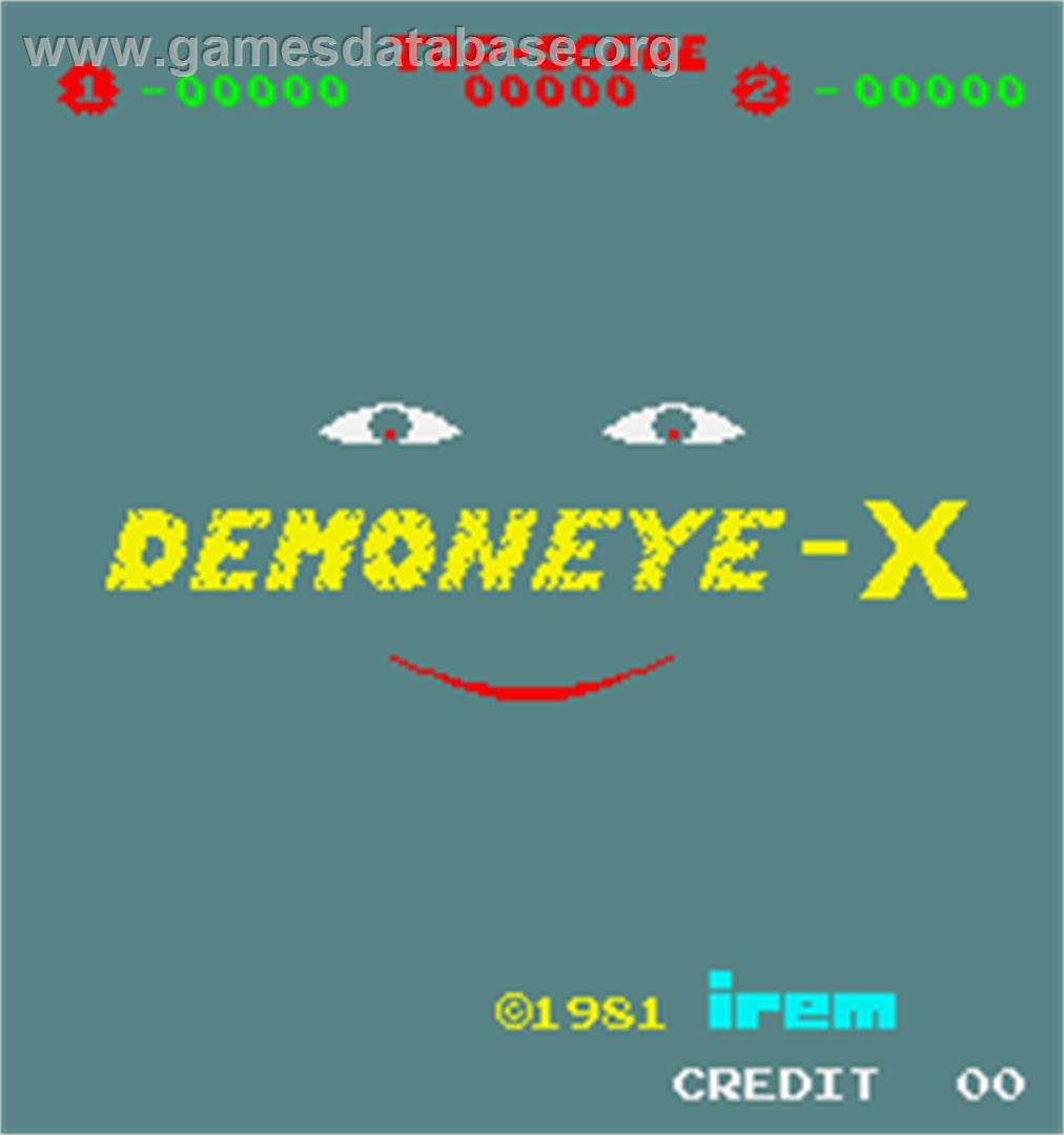 Demoneye-X - Arcade - Artwork - Title Screen