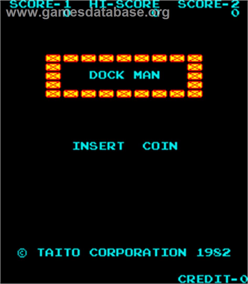 Dock Man - Arcade - Artwork - Title Screen