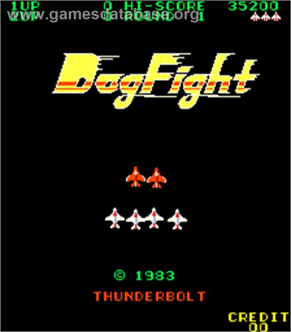Dog Fight - Arcade - Artwork - Title Screen