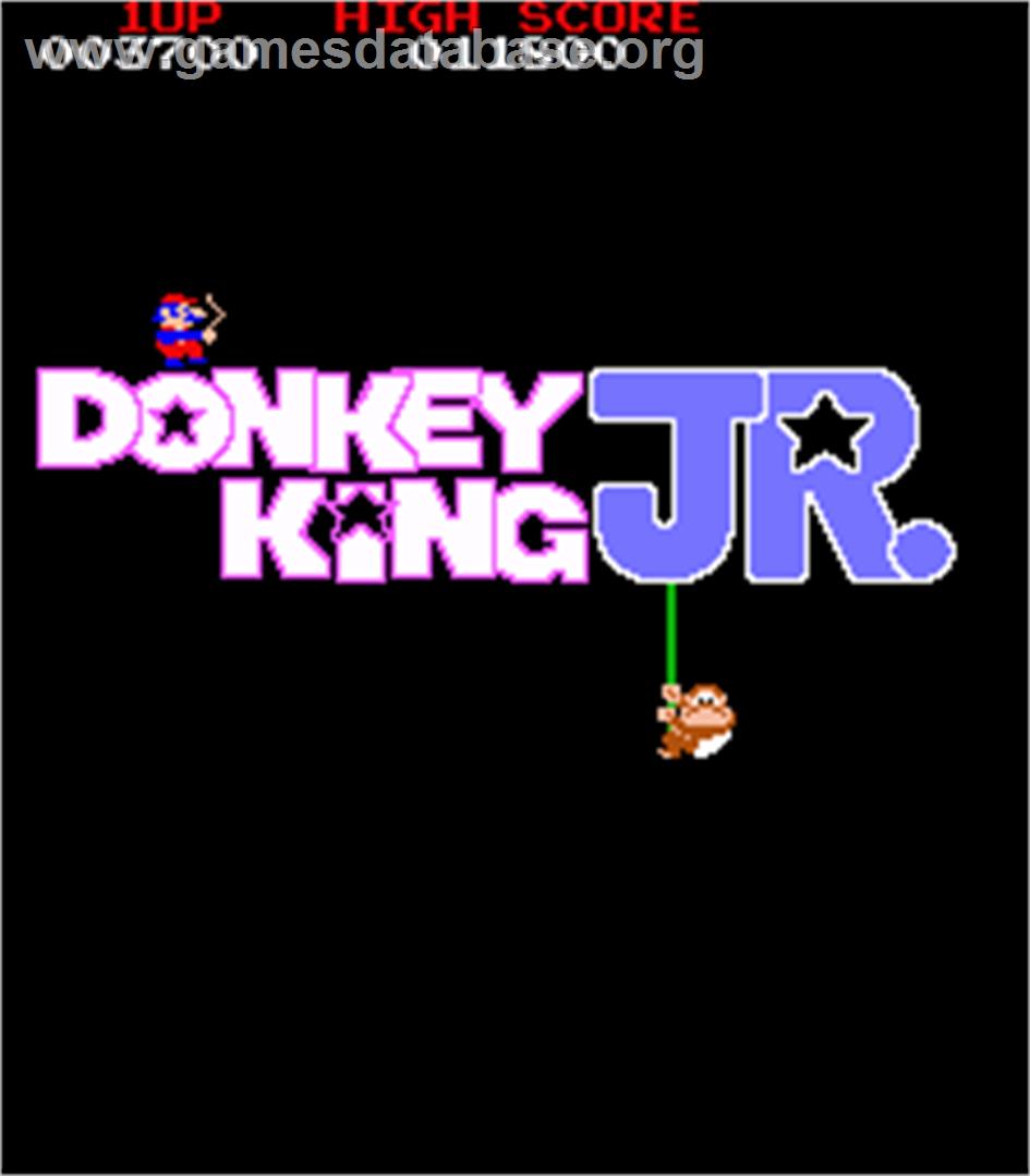Donkey King Jr. - Arcade - Artwork - Title Screen