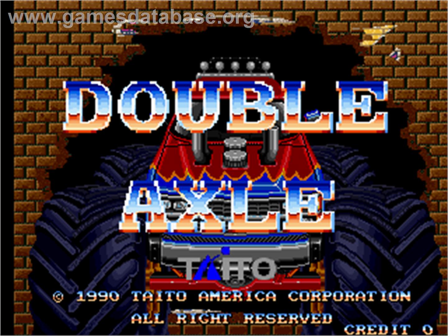 Double Axle - Arcade - Artwork - Title Screen