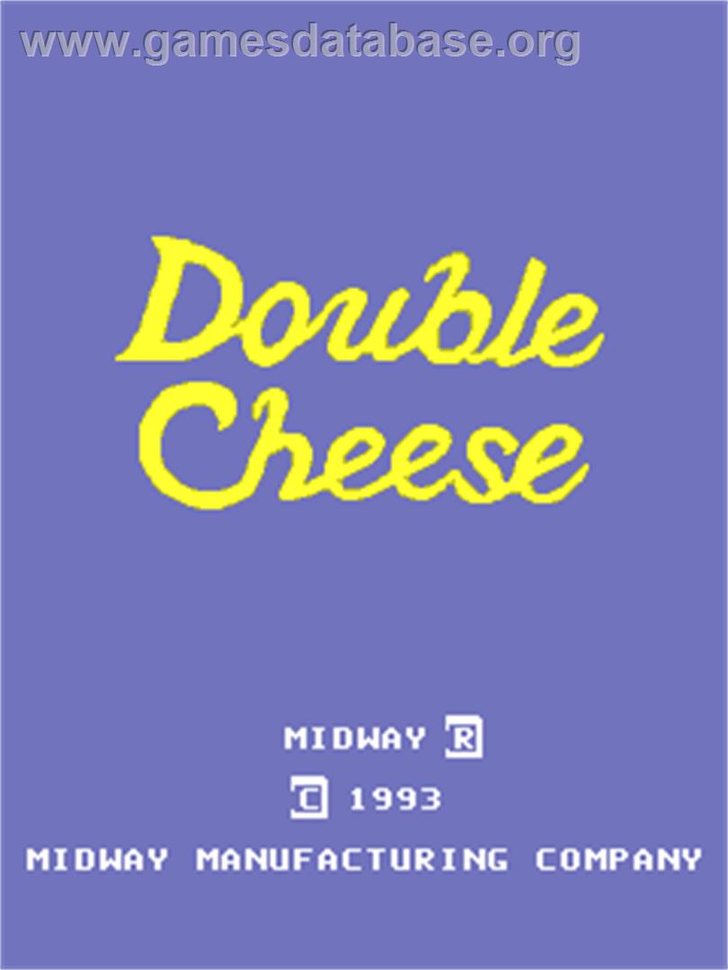 Double Cheese - Arcade - Artwork - Title Screen