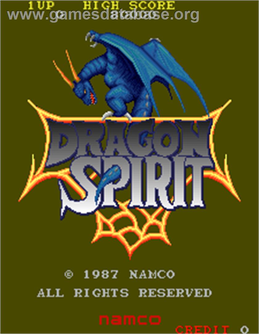 Dragon Spirit - Arcade - Artwork - Title Screen