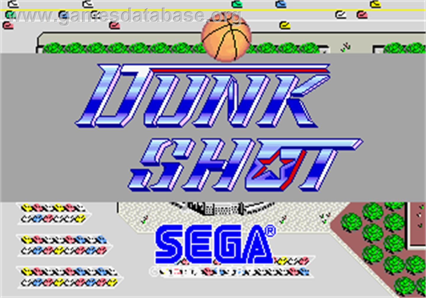 Dunk Shot - Arcade - Artwork - Title Screen