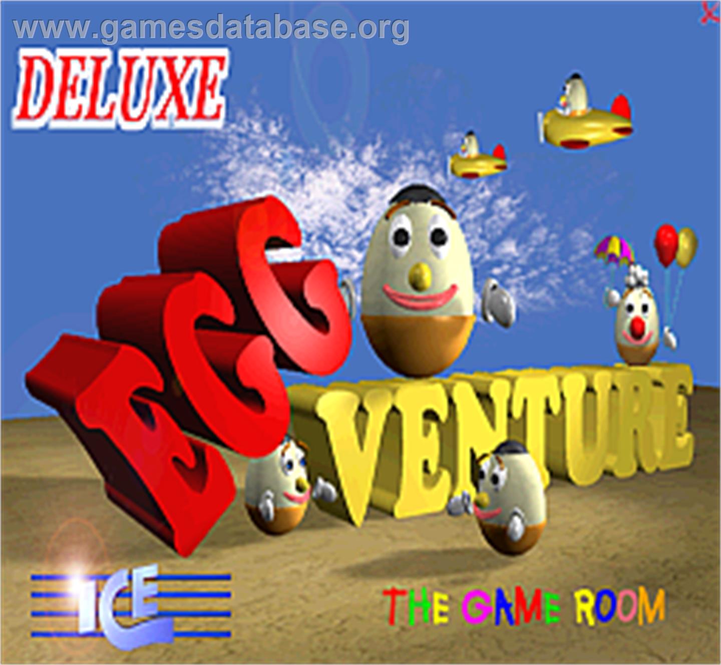 Egg Venture Deluxe - Arcade - Artwork - Title Screen