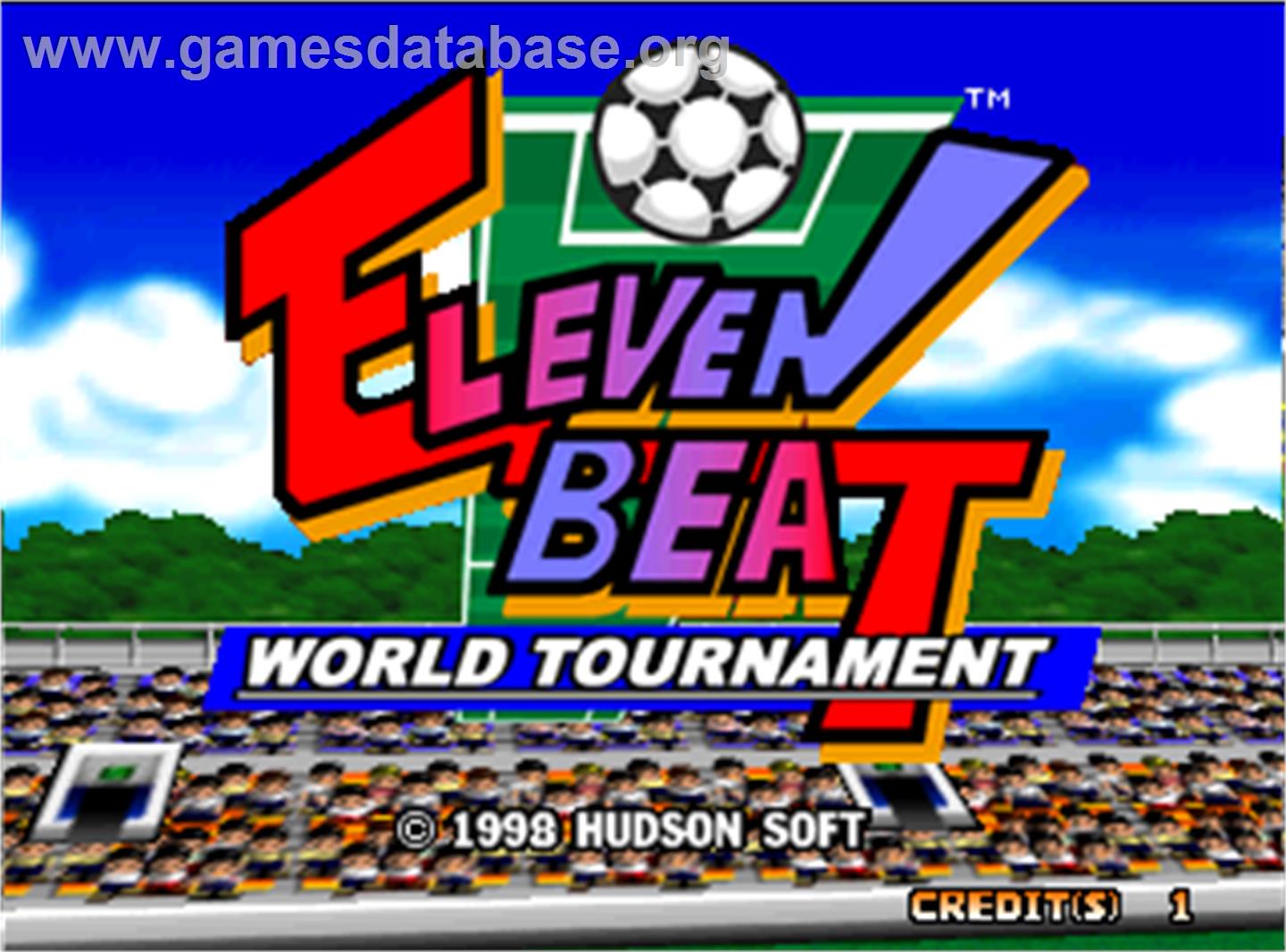 Eleven Beat - Arcade - Artwork - Title Screen