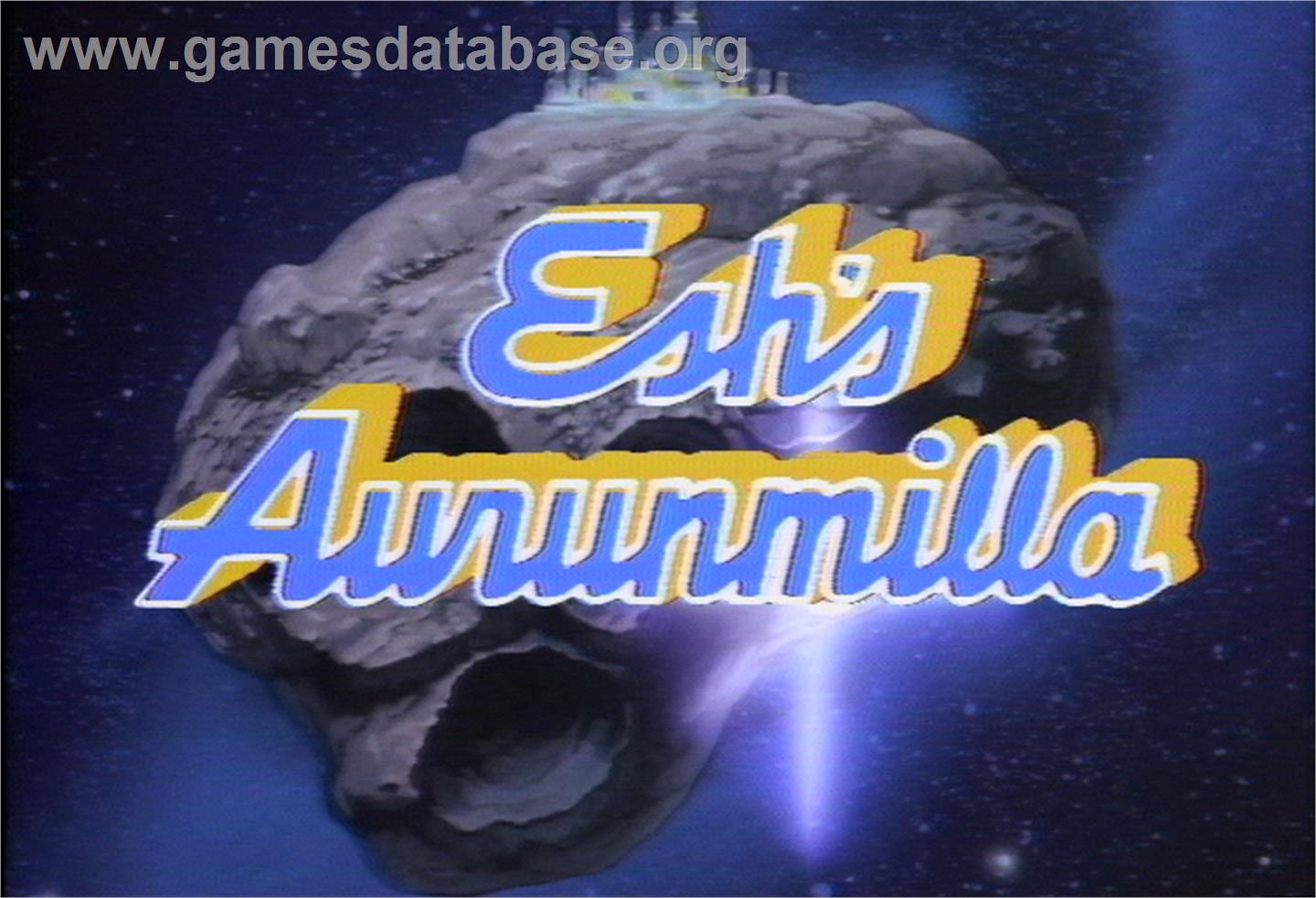 Esh's Aurunmilla - Arcade - Artwork - Title Screen