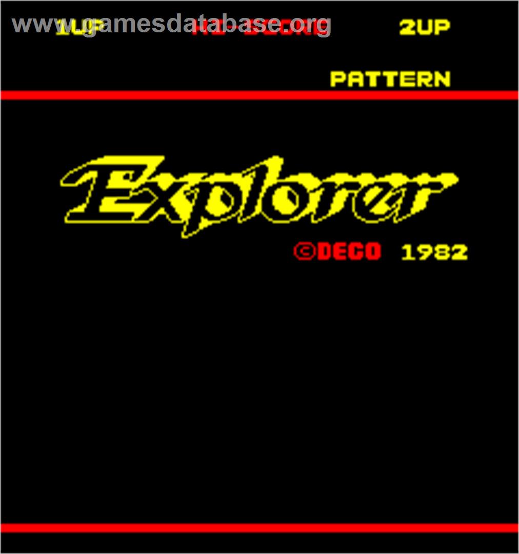 Explorer - Arcade - Artwork - Title Screen