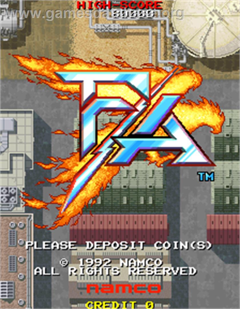 F/A - Arcade - Artwork - Title Screen