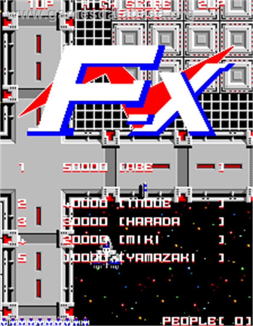 F-X - Arcade - Artwork - Title Screen