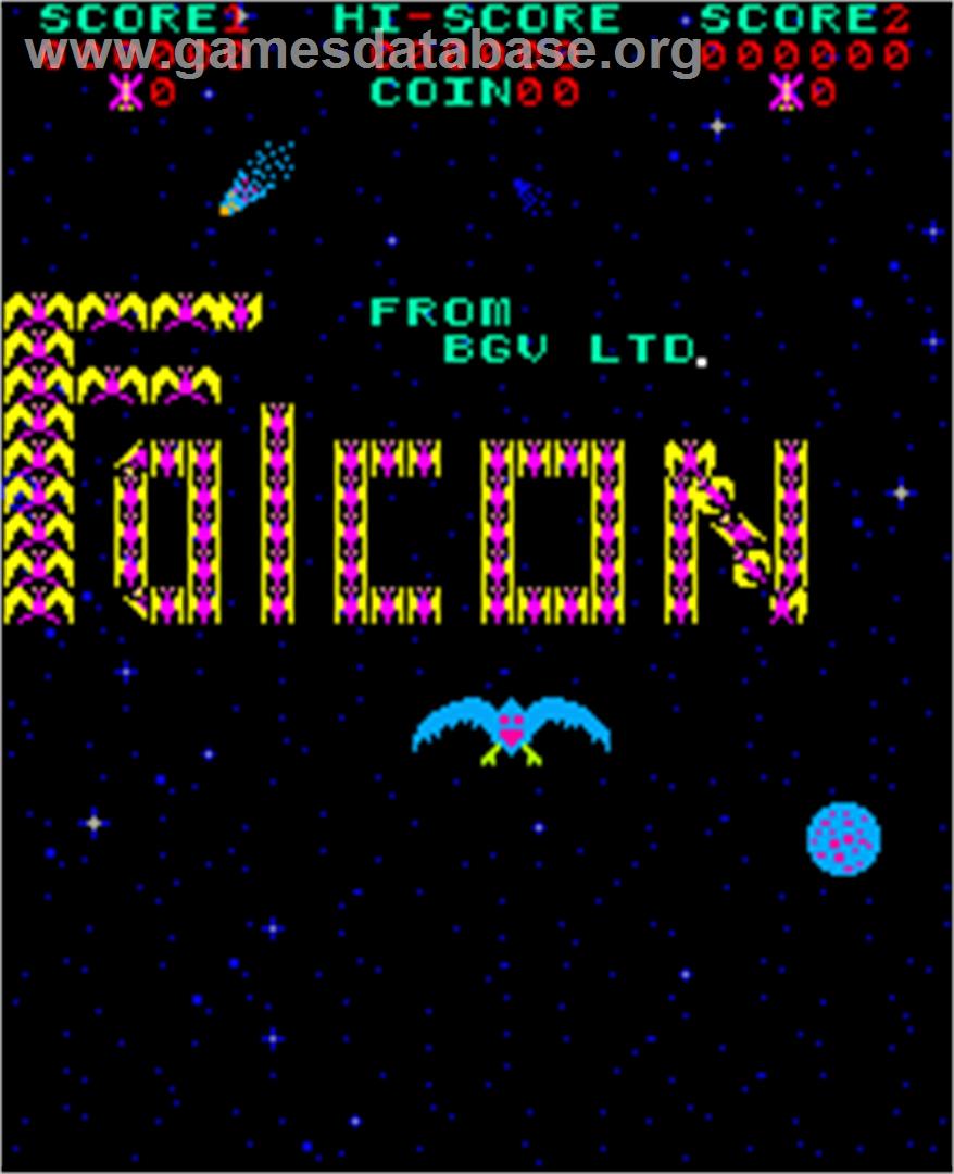 Falcon - Arcade - Artwork - Title Screen