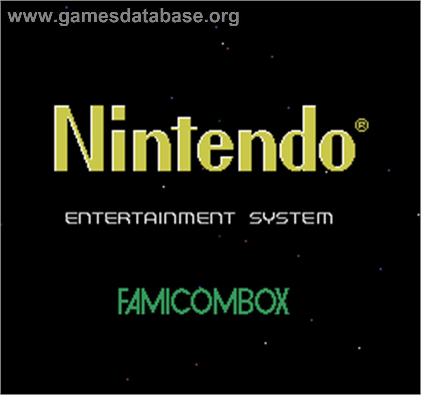 FamicomBox - Arcade - Artwork - Title Screen