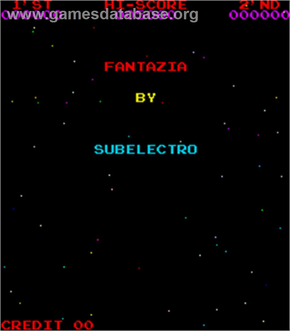 Fantazia - Arcade - Artwork - Title Screen