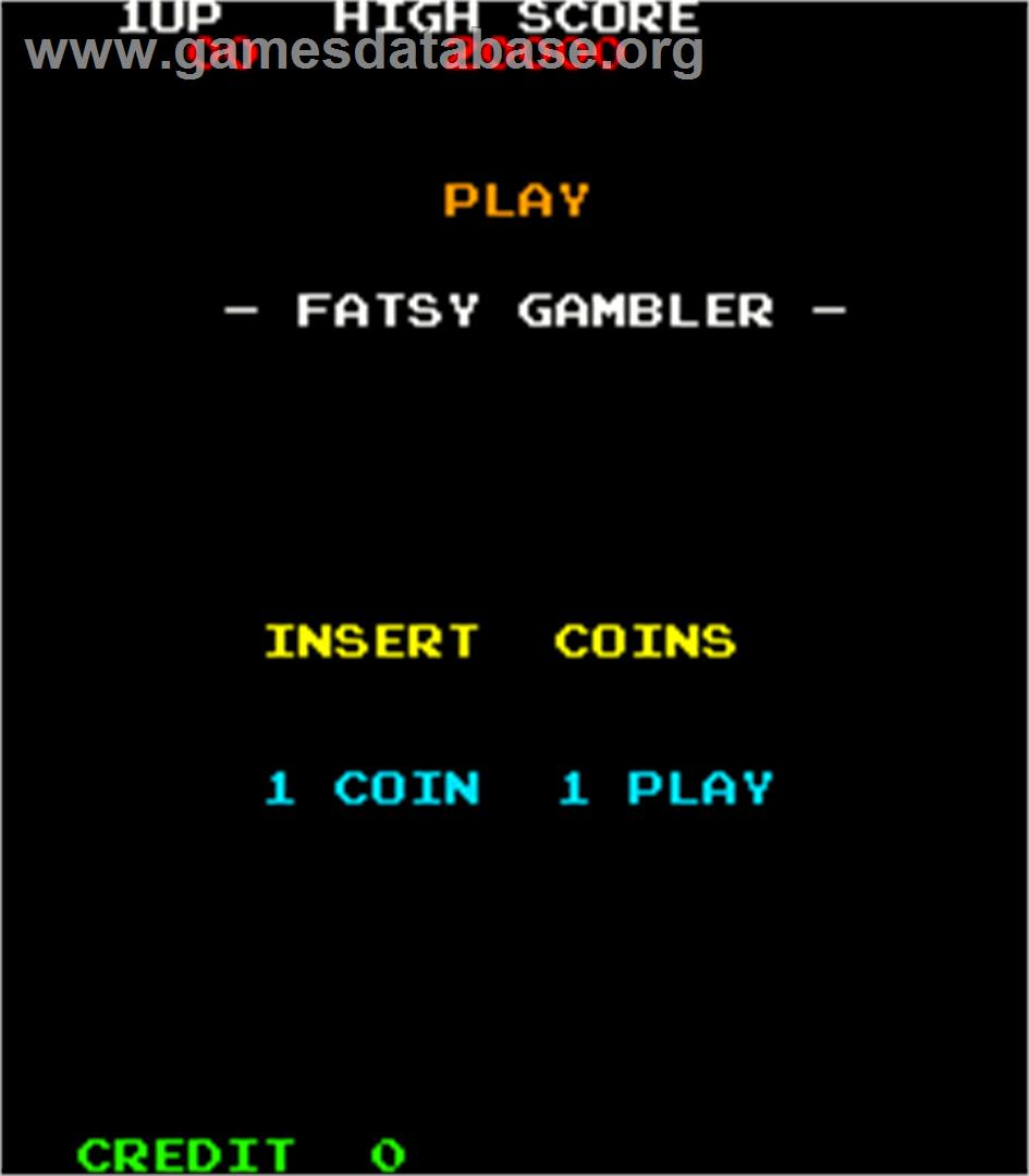 Fatsy Gambler - Arcade - Artwork - Title Screen