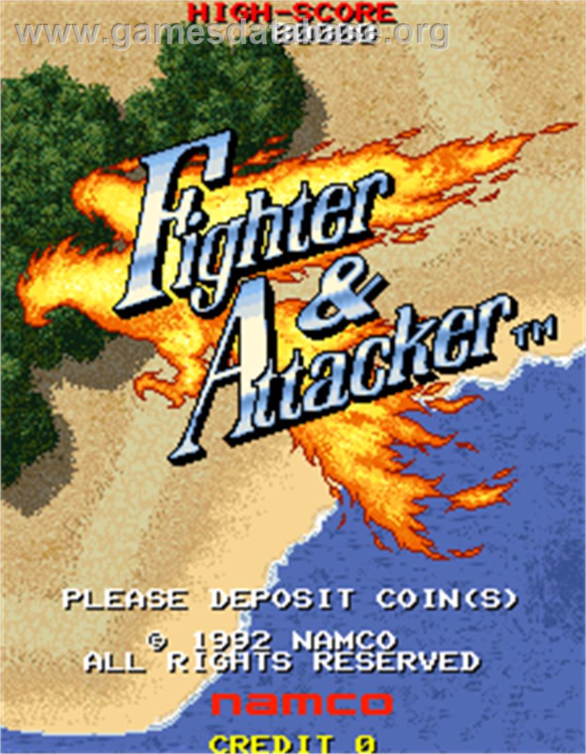 Fighter & Attacker - Arcade - Artwork - Title Screen