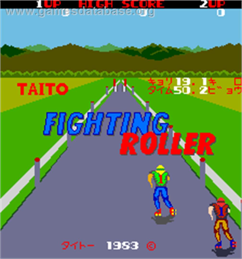 Fighting Roller - Arcade - Artwork - Title Screen