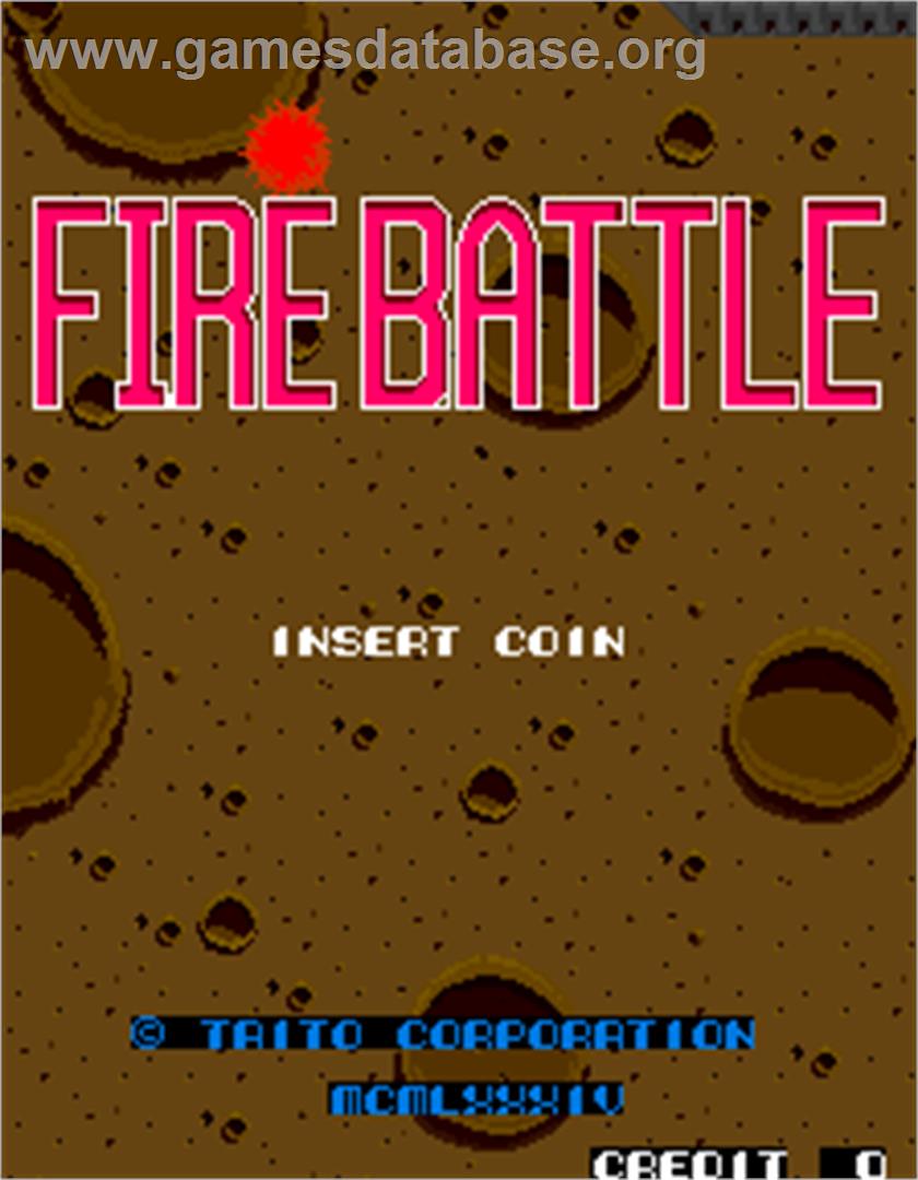 Fire Battle - Arcade - Artwork - Title Screen